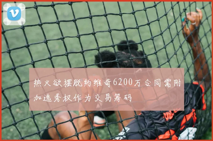 热火欲摆脱约维奇6200万合同需附加选秀权作为交易筹码