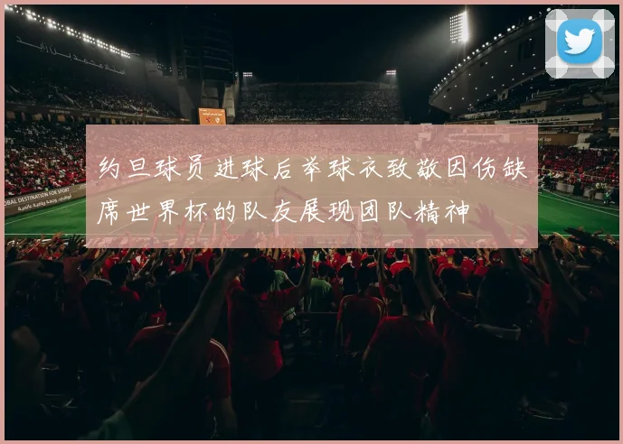 约旦球员进球后举球衣致敬因伤缺席世界杯的队友展现团队精神